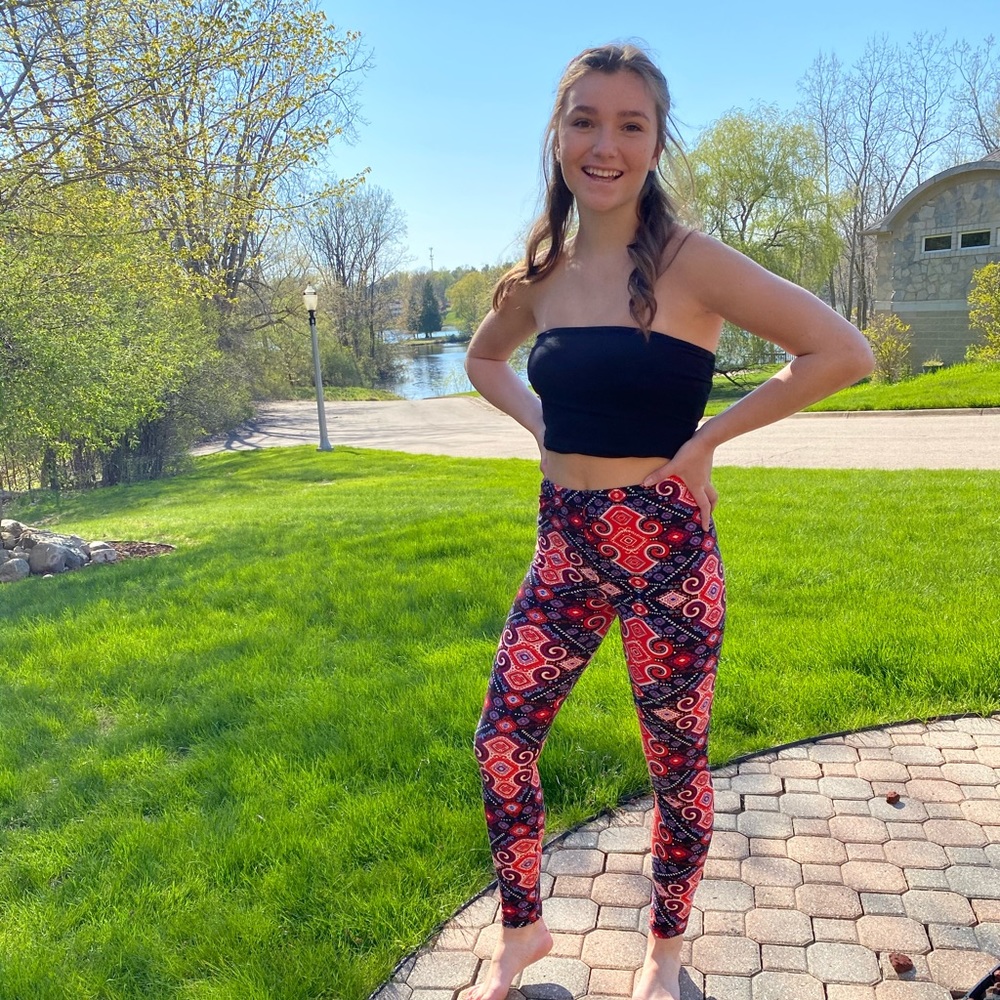 Patterned leggings
